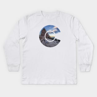 Colorado Red Rocks Amphitheater Kids Long Sleeve T-Shirt